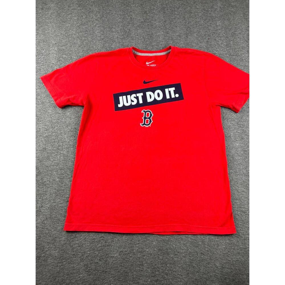 Nike Boston Red Sox Just Do It T-Shirt Size Large